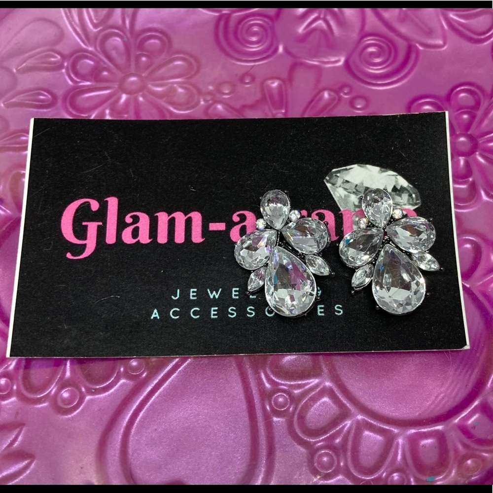 Crystal Glam Earrings